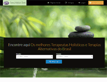 Tablet Screenshot of guiaholisticobrasil.com.br